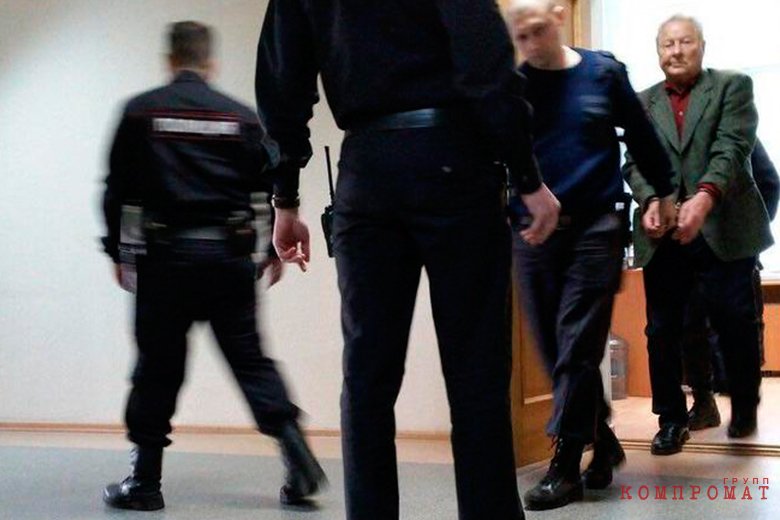 Владимир Тумаев во время судебного заседания по мере пресечения