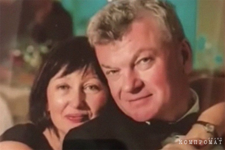 Валерий Пшеничный с женой
