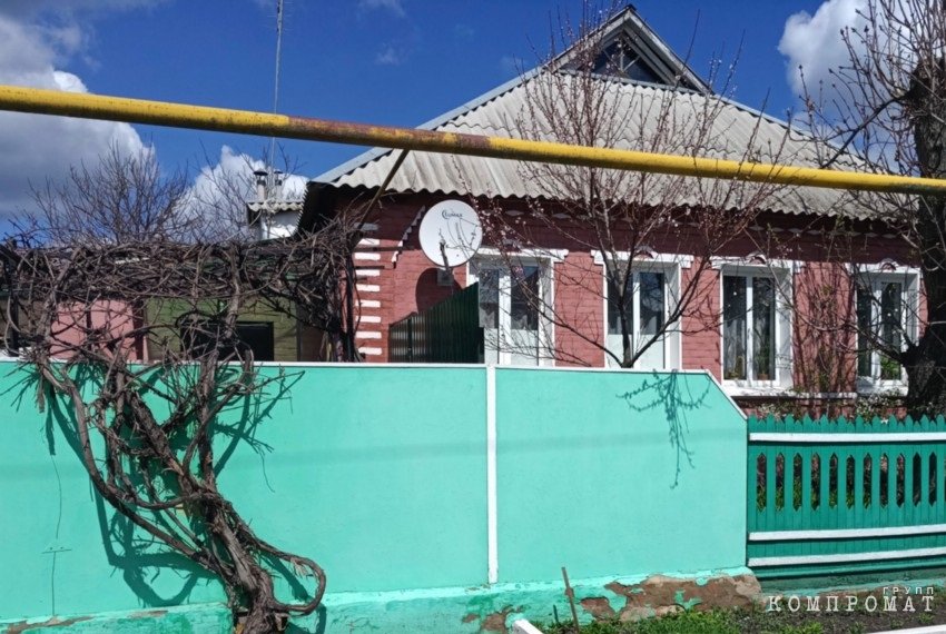 Дом матери Ивана Ткачева в Борисовке