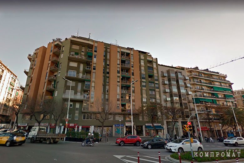 Дом в Барселоне (de la Marina, 106), где жили Шушанашвили и Меркова