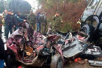 Российский военный погиб в ДТП с «КамАЗом» в Абхазии