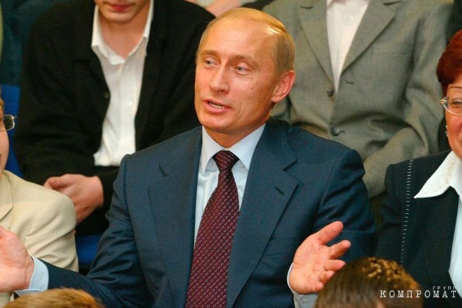 Владимир Путин в 2003 году