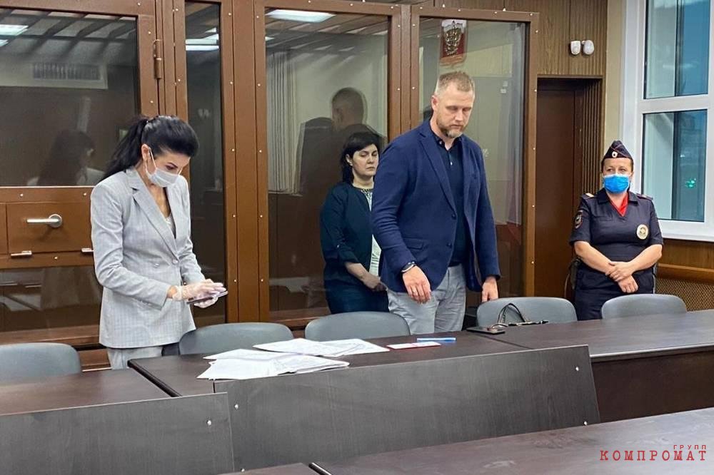 Марина Лукашевич в зале суда