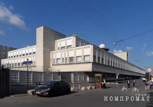 Здание Службы спецсвязи и информации ФСО в Кисельном переулке в Москве