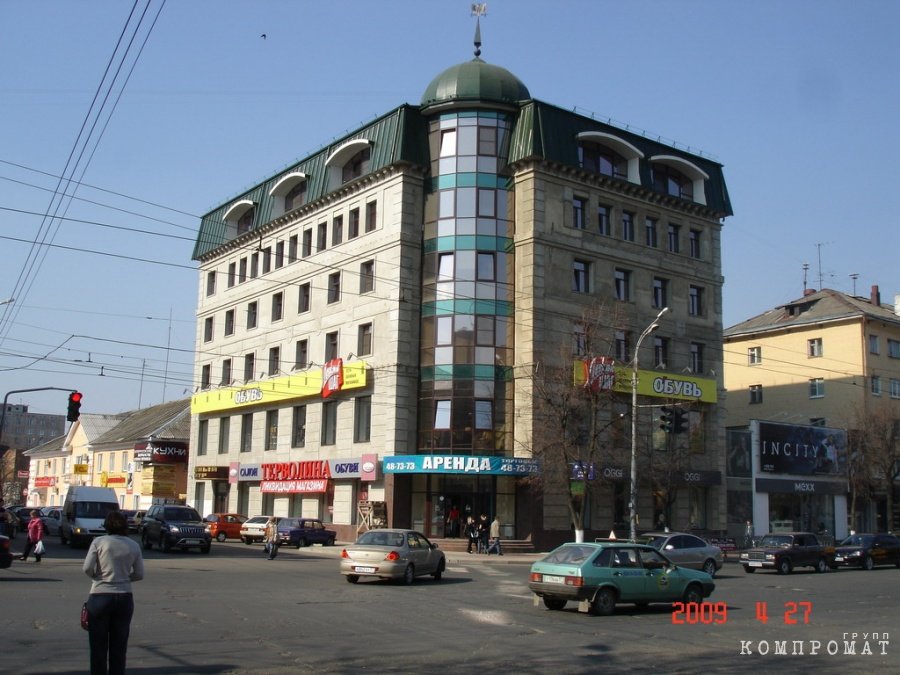 Торгово-офисный комплекс на Московской, 31 на 60% - собственность Юрия Парахина