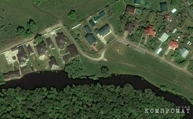 Вид на деревню Фёдоровка, где семья Моргенштерна имеет домик