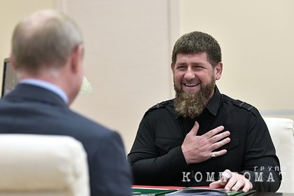 Кадыров назвал себя проектом Путина и слугой народа