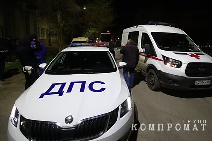 В российском регионе перевернулся грузовик с детьми