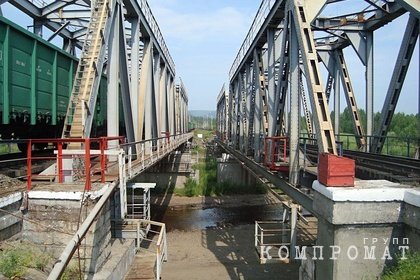На Транссибирской магистрали из-за дождей обрушился мост