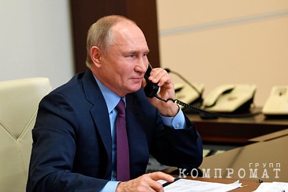 Путин поговорил по телефону с премьером Индии