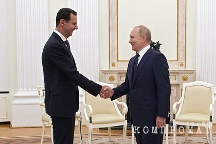 Кремль рассказал о встрече Путина с Асадом до принятия решения о самоизоляции
