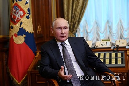 Путин сообщил о своем высоком титре антител