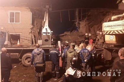 Женщина и ребенок погибли при взрыве газа под Ельцом