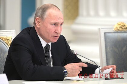Путин описал смертность на дорогах в России фразой как при военных действиях