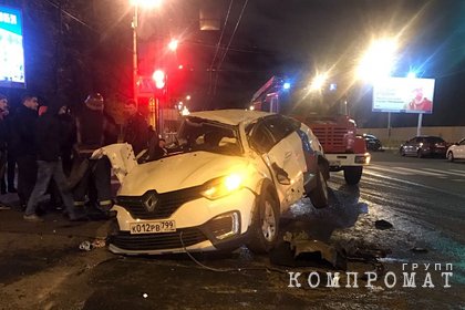 Трое российских полицейских разбились на автомобиле каршеринга
