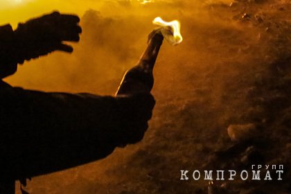 Начался розыск бросившего коктейли Молотова в здание правительства Заполярья