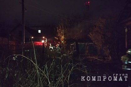 В российском регионе пожар в частном доме унес жизни четырех человек