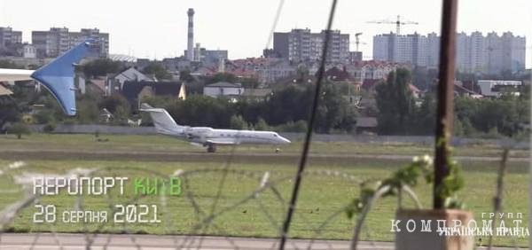 Самолет Игоря Кушнира "Гольфстрим G 450"