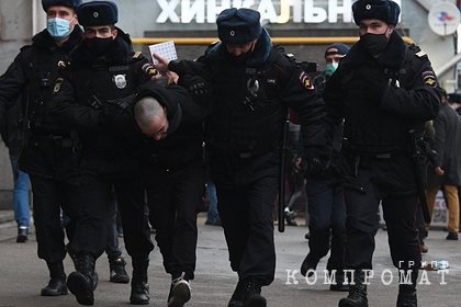 В Москве задержали участников Русского марша