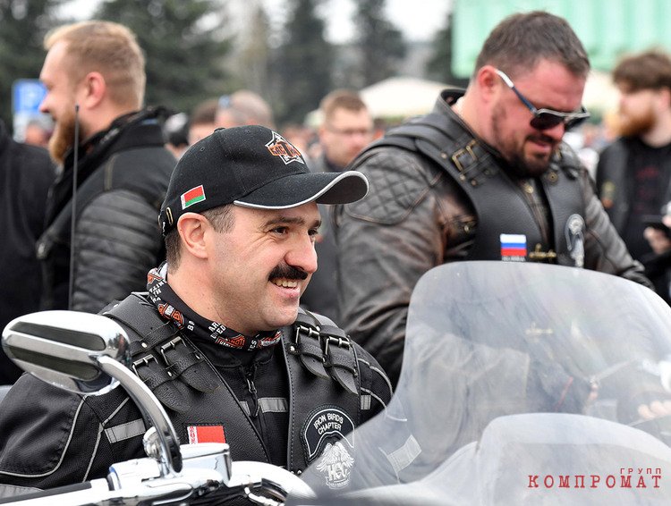 Виктор Лукашенко на фестивале H.O.G., который проводят для владельцев мотоциклов Harley-Davidson. Минск, 2018 год
