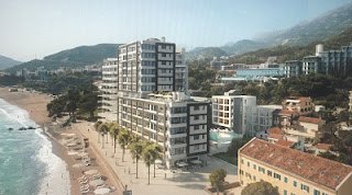 ЖК SunRaf Beach Properies (г.Будва, р-н Рафаиловичи), где Павлом Кузнецовым в 2021 г. приобретены апартаменты стоимостью около €500 тыс.