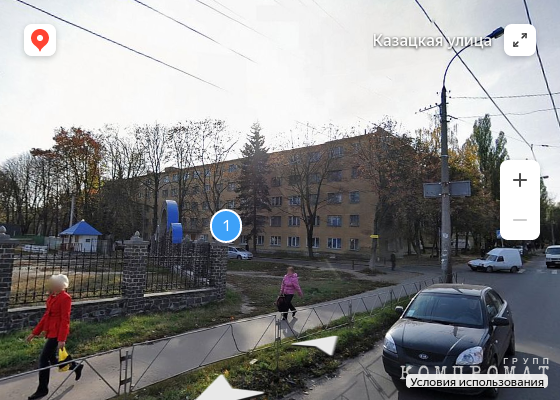 Чернигов, улица Казацкая, общежитие бывшего юридического техникума, в котором, предположительно, училась Марина Коташенко.