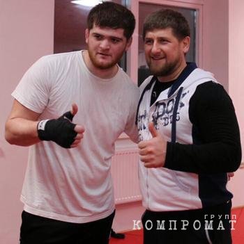 Докки Гутаев (слева) и Рамзан Кадыров