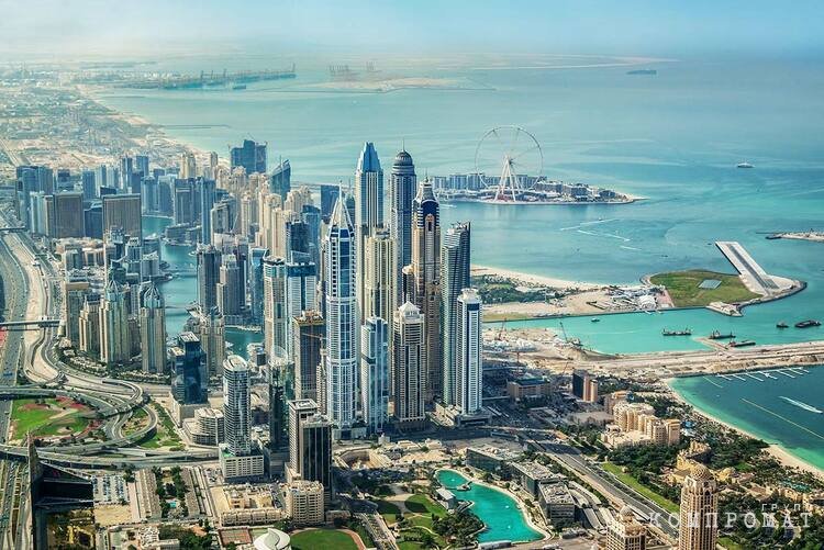 Панорама Дубая