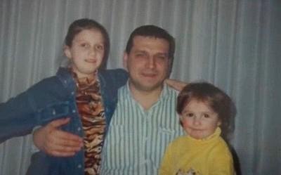 Убитый предприниматель Евгений Зоря с детьми