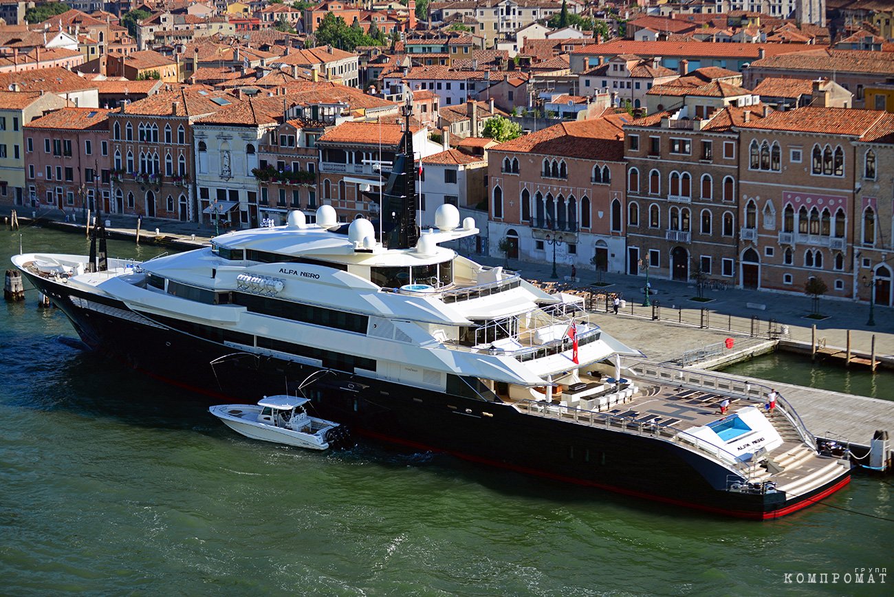 Alfa Nero входит в топ-100 самых дорогих яхт мира