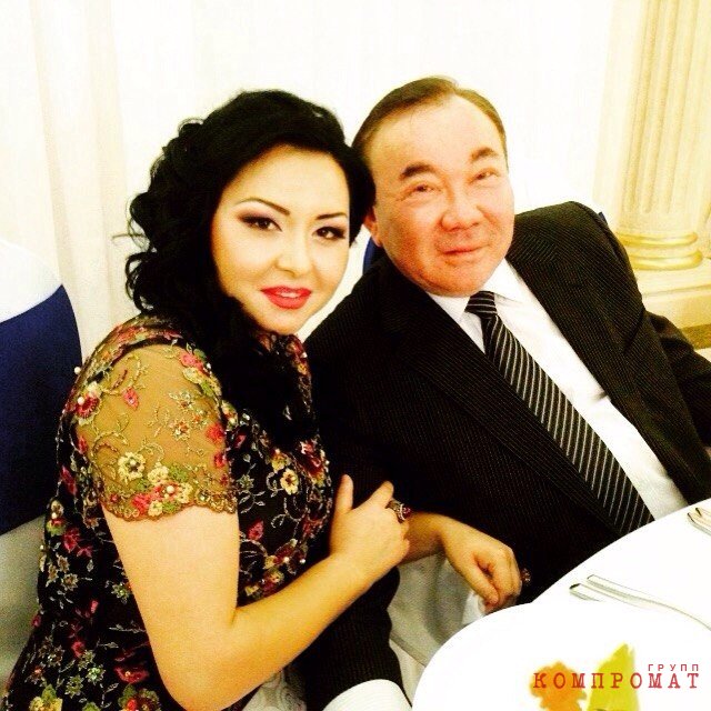 Гульнур Дуйсебаева и Болат Назарбаева