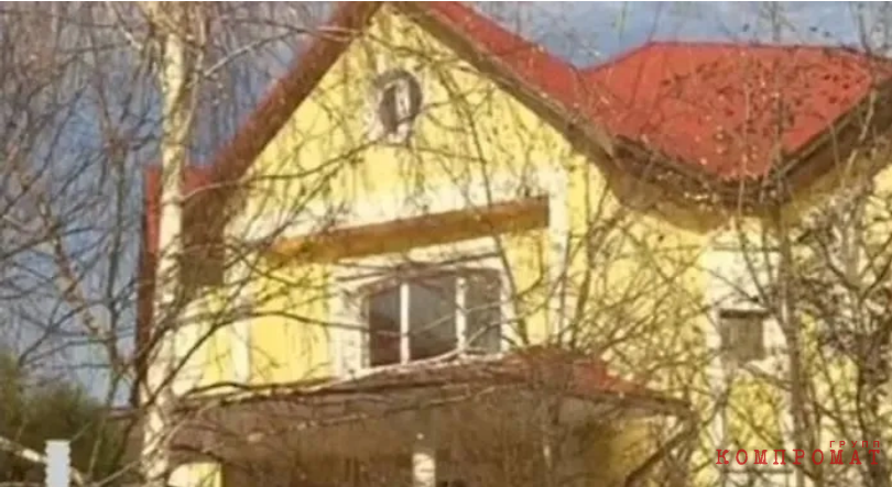 На снимке, предположительно, особняк семьи Хазановых