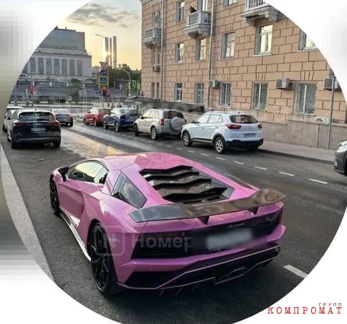 Lamborghini Aventador Ивлеевой