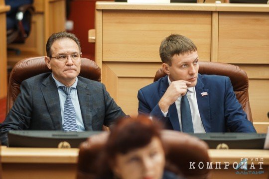 Gaskov Alexander, Lobkov Artem, Third session of the Legislative Assembly of the Irkutsk Region of the 3rd convocation, October 2, 2018