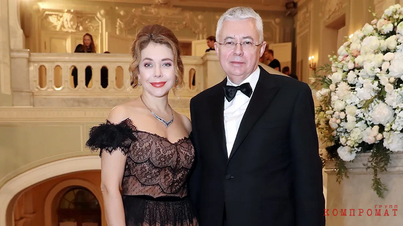 Рынска и её покойный муж, медиаменеджер Игорь Малашенко