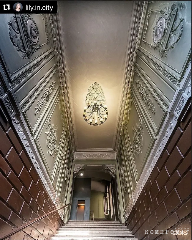 Общие коридоры дома Мелихова
