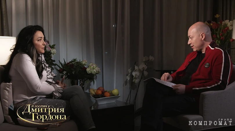 Интервью у Гордона, в котором Лолита отказалась обсуждать вопросы взаимоотношений России и Украины