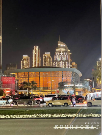 После покупки апартаментов семья Козупицы-младшего гуляла по Дубаю, фотографируя ночную жизнь мегаполиса, и даже сходила на 
