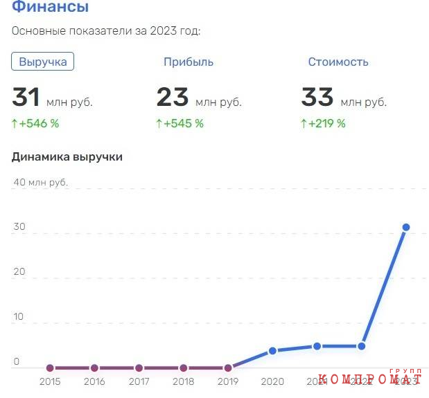 Финансовые показатели ООО «Производственная компания «Пром-Актив»