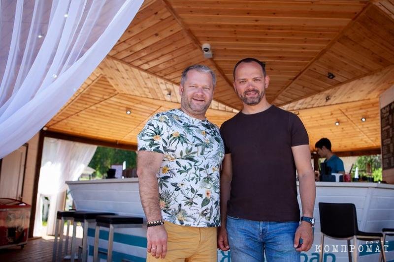 Alexander Safronov and his business partner Anatoly Markidonov